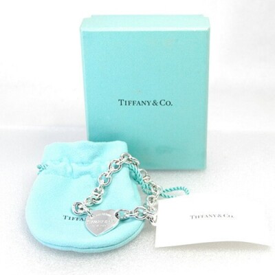 Tiffany Return to Tiffany Heart Tag Bracelet SV925 Sterling Silver  Jewelry