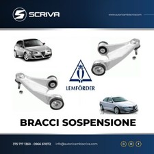 KIT 2 BRACCI OSCILLANTI TRAPEZI SUPERIORI  LEMFORDER ALFA ROMEO 147-156-GT