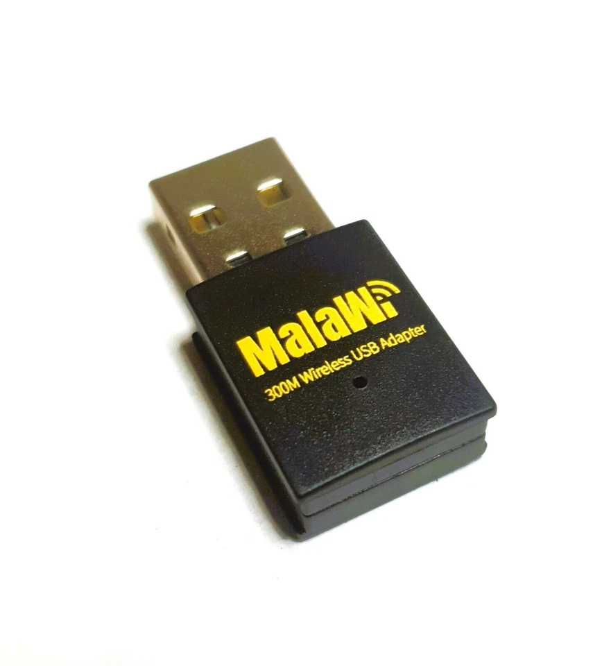x100 MalaWi 300Mbps USB WiFi Adapter Wireless Dongle 802.11 BGN Laptop PC TRADE - Image 2 of 2