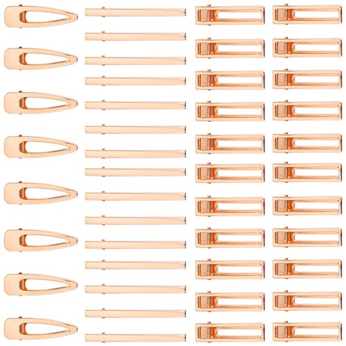 50 Teile Schmuck Haarspange Flach Haarnadel Flach Clips Salon Styling