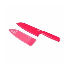 Kuhn Rikon COLORI Chef’s Knife with Safety Sheath, 6 inch/15.24 cm ... Fas