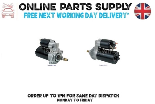 Starter Motor For VW Beetle 1.2 Petrol 1969 to 1972 0.8kW - Picture 1 of 10