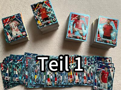 TOPPS Match Attax UEFA EURO 2024 Blue Crystal Parallel Karten TEIL 1 aussuchen