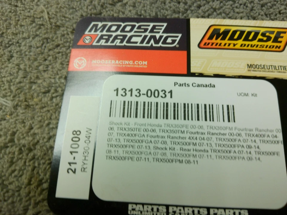 MOOSE ATV LOWER FRONT SHOCK BEARING KIT 1313-0031 - Image 2 of 2