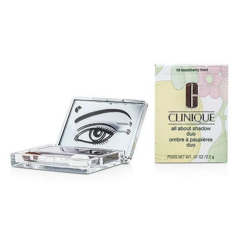 Clinique ALL ABOUT SHADOW DUO EYESHADOW .07oz./2.2g 100% AUTHENTIC. CHOOSE COLOR - Image 1 of 1
