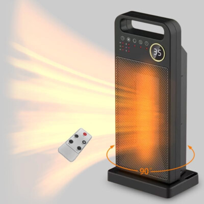 Elektro Heizung ECO Elektroheizung Keramik 3 Modi Zusatzheizung 2000 W   (4.06)