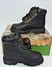 New Timberland 6 Inch Classic Boot Black Childrens Toddler Size 5.5 M 10864