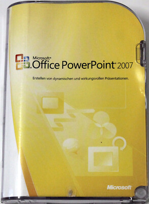 Microsoft Office PowerPoint 2007 - Windows - Deutsch - 079-02844