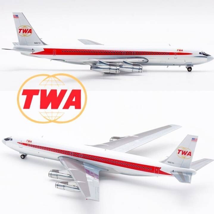 InFlight 1/200 IF701TW0823P, Boeing 707-131B TWA Trans World