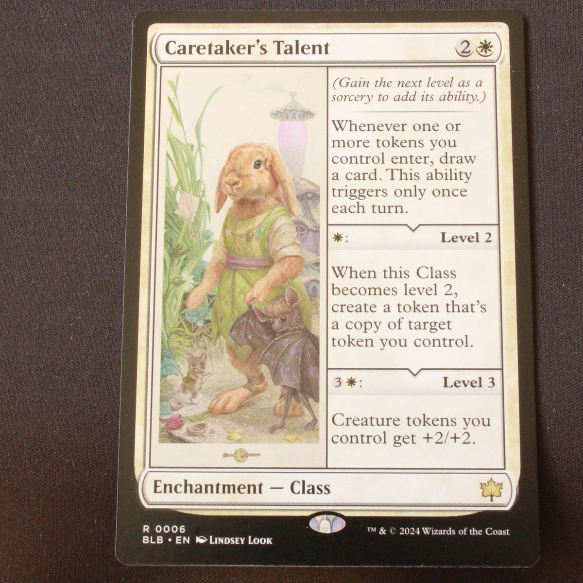 Caretaker's Talent MTG Bloomburrow Rare 6 NM | eBay