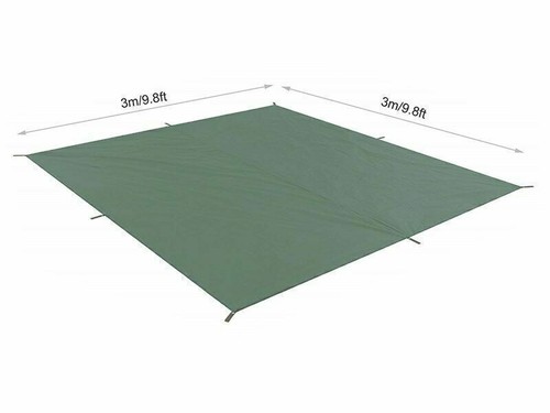 3x3m Camping Tent Tarp Hammock Rain Fly Waterproof Hiking Backpacking Shelter - Picture 14 of 20