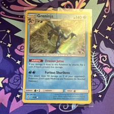 Greninja 9/18 Detective Pikachu Holo Rare Pokémon TCG English HP 140 on eBay