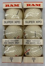 Vintage RAM Super XPD Golf Balls 2 Sleeves 6 Balls NOS Pro Shop USA