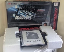 SAITEK 1992 Vintage Electronic Chess KASPAROV GK2000 Complete TESTED! EUC!!!