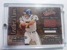 Doug Flutie 2002 Absolute Memorabilia Leather and Laces Ball 18/25 