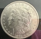 1883-CC Carson City Uncirculated GSA Morgan Silver Dollar
