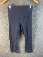 Lululemon Womans Yoga Pants Sz 4 Navy Blue
