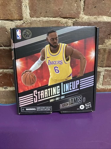 HASBRO STARTING LINEUP SERIES 1 LEBRON JAMES 2022 LOS ANGELES LAKERS 6" FIGURE