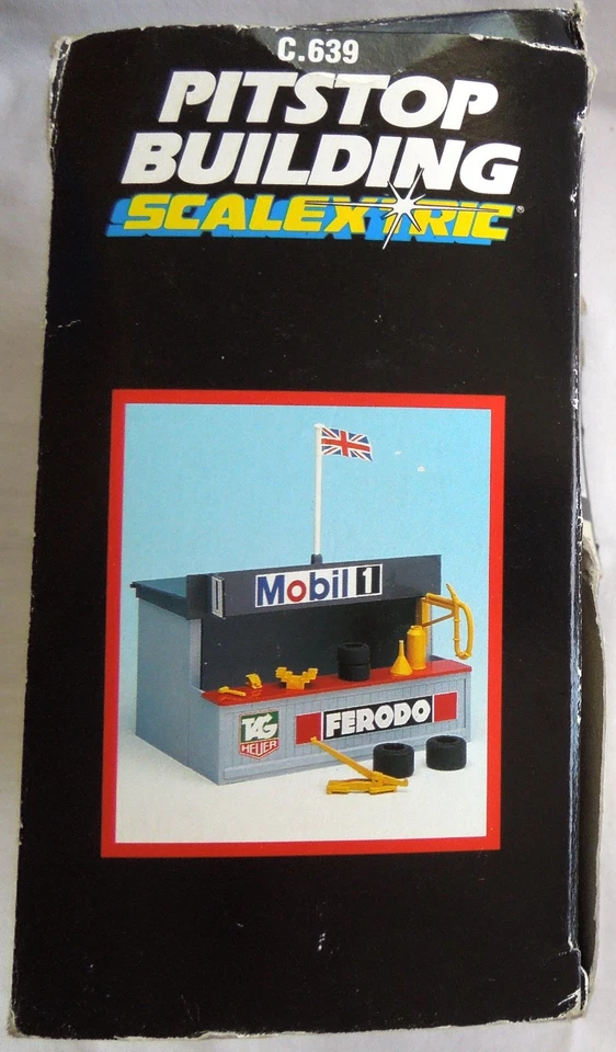 Hornby Scalextric 1980s Pit Stop Building C639 *Slot Car*England* *Extra Parts - Image 3 of 4