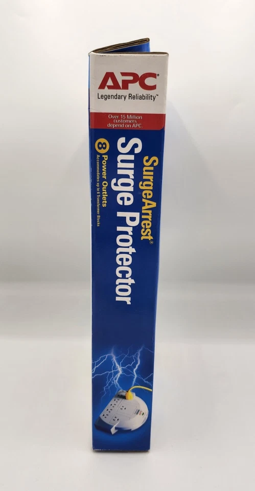 APC SurgeArrest Surge Protector 8 Outlet Professional Power Strip New Sealed - Image 3 of 4