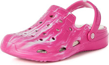 Mens Womens Lined Garden Clogs Unisex Fur Lining Gardening Slip on Sandals Winte