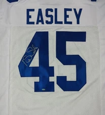Seattle Seahawks Kenny Easley Autographed Signed White Jersey MCS Holo