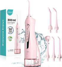 Irrigador Dental Port til Inal mbrico 300ML Recargable IPX7 Limpiador Dientes