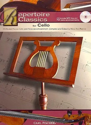 Repertoire Classics for Cello | Partitur + Stimmen + CD | 2013 | Carl Fischer