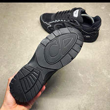 1:1 Dior Mens Black Low Top Lace-Up Athletic ...
