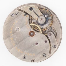 Longines for Tiffany 0-Size Lever Set Antique Pocket Watch Movement