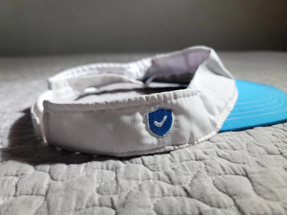 Wawa Visor Blue And White Gas Convenience Store Worker Uniform Hat - Image 2 of 4