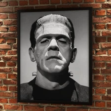 Frankenstein Classic Movie Poster Printed on Heavyweight Matte Paper