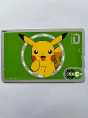 使用可能Suicaポケモン綺麗 Pokémon Pikachu Suica card Usable japan Transportation prepaid IC