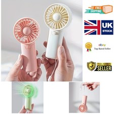 Mini Fan - Lightweight Handheld Electric Fan for Home or Travel - Low Noise