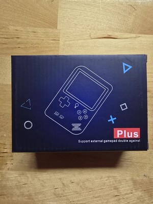 Plus Game Box 400 in 1 Plus Handheld Gamepad New in box BLACK