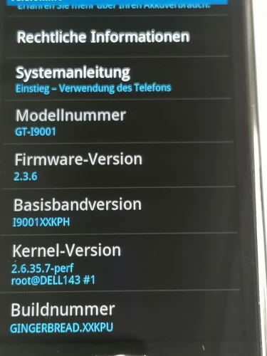 Smartphone Samsung Galaxy S Plus GT-I9001 Schwarz 8 Gb TOP #6098 - Bild 6 von 10