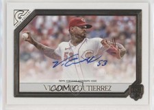 2021 Topps Gallery Rookie Auto Vladimir Gutierrez #RA-VG Auto 3l7