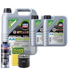 Motoröl 5W30 LIQUI MOLY Special Tec Aa 7L +MANN Ölfilter +Spülung