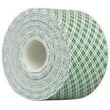 3m Double-Sided Foam Tape, 4 in W, 5 yd L, 1/32 in, Polyurethane Foam,