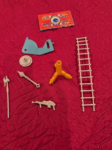 MOTU He-Man Master Universe Castle Grayskull Parts Lot Vintage 1983