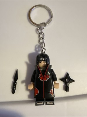 Anime Ninja Custom Minifigure Keychain   Unbranded (Not LEGO)