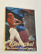 Fleer 1998 Flair Showcase Showstopper Mike Lieberthal Phillies Card #119