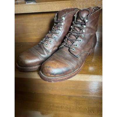 Red Wing 8111 Iron Ranger 9 1/2 27.5Cm Brown | eBay