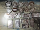New Listing20 - 1 oz 0.999 (Bars & Rounds) - 20 oz Total (FREE SHIPPING)
