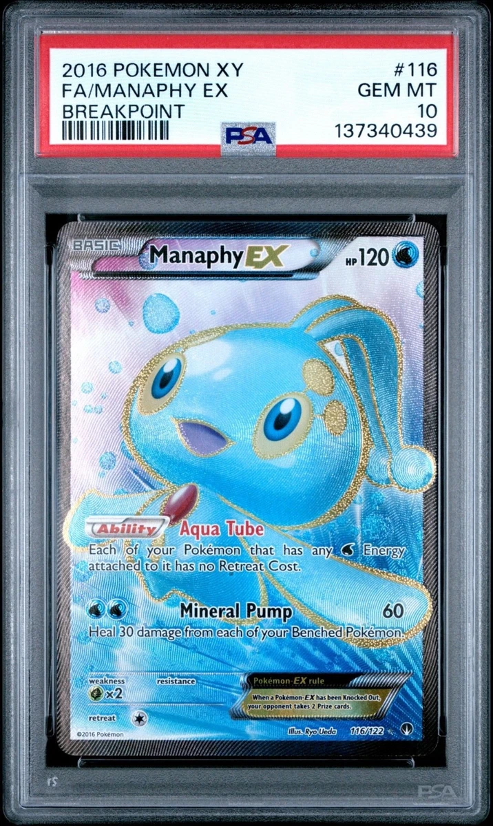 Manaphy Ex Pokemon Card for sale | eBay