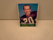 TOMMY MASON 1964 Vintage Philadelphia Gum Card #105 MINNESOTA VIKINGS Tulane Exc