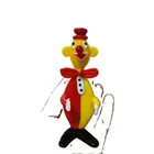 VTG Murano Italy Art Glass Hand Blown Clown Figurine
