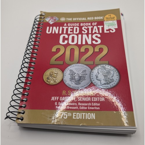 Whitman Book Red A Guide Book of United States Coins 2022 75th Edition