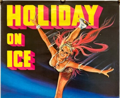 Inertia、 1975/イーゴン スピュリス/ポスター Original Vintage Poster HOLIDAY ON ICE - ICE SHOW - PERFORMANCE