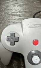 Excellent - Nintendo 64 Gray Controller AUTHE...